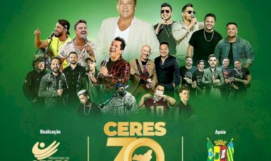 DJs vão agitar as noites durante a programação dos 70 Anos de Ceres