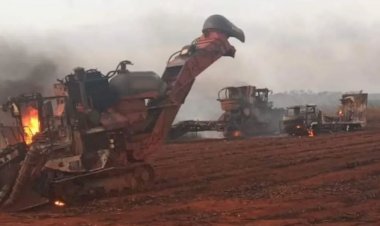 Em Goiás: Incêndio em canavial de usina mata cinco trabalhadores e deixa dois feridos