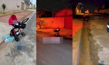 Em Goiás: Marido mata esposa na frente do filho de 5 meses e abandona criança na rua