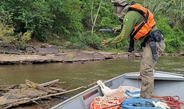 Operação Piracema: fiscais apreendem 99 equipamentos de pesca e uma arma em Goiás