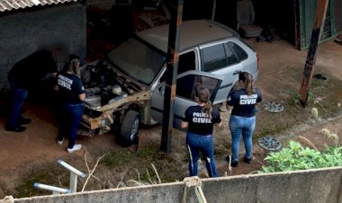 Operação em Itaberaí apura desmanche de veículos que funcionava aos fundos de hotel