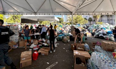Enchentes no RS: Doações podem ser entregues no estacionamento do Serra Dourada até esta sexta-feira, em Goiânia