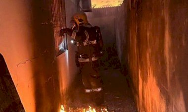 Goiás: incêndio iniciado por carregador de celular deixa casal ferido