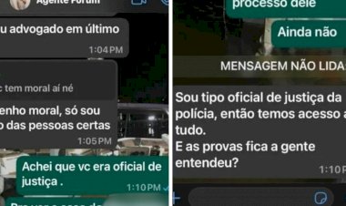 ‘Sou tipo oficial de justiça da polícia’: Homem é preso suspeito de fingir ser advogado e aplicar golpes
