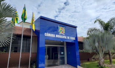 Câmara Municipal de Ceres realiza a 1ª Sessão Ordinária do mês de outubro de 2024