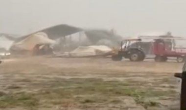 Prefeitura adia show de Zezé Di Camargo após chuva destruir estrutura em Santa Bárbara de Goiás