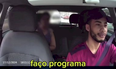 Motorista de aplicativo em Goiânia viraliza depois do que disse para passageira: ''faço programa''