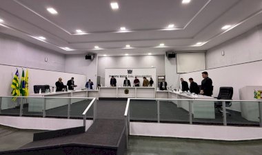 Câmara Municipal de Ceres realiza a 3ª Sessão Ordinária do mês de junho de 2025