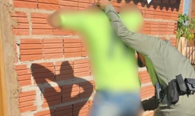 PM prende homem que causou incêndio em área de vegetação em Jataí