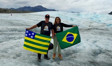Casal que partiu de Goiânia em motorhome chega ao Alasca