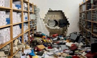 Ladrões roubam 30 milhões de euros com furadeira gigante na Alemanha