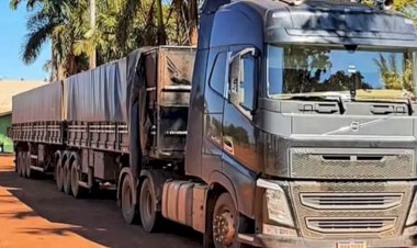 Caminhoneiro é preso com 2,5 toneladas de agrotóxicos contrabandeados em Goiás