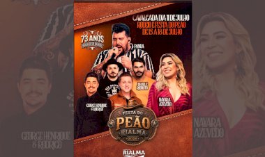 Festa do Peão de Rialma 2026, confira as atrações na celebração de 73 anos do município