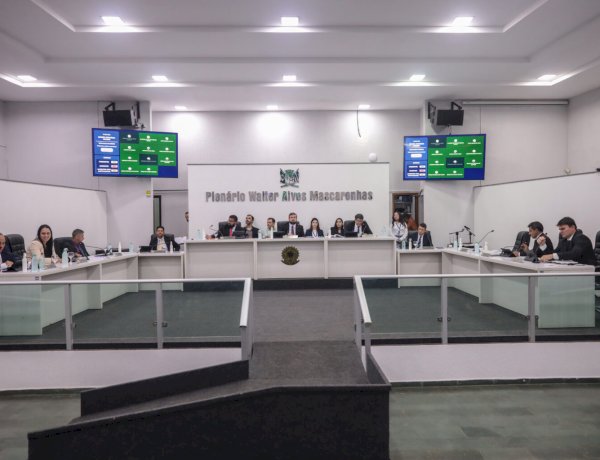 Câmara Municipal de Ceres realiza a 2ª Sessão Ordinária do mês de março de 2025