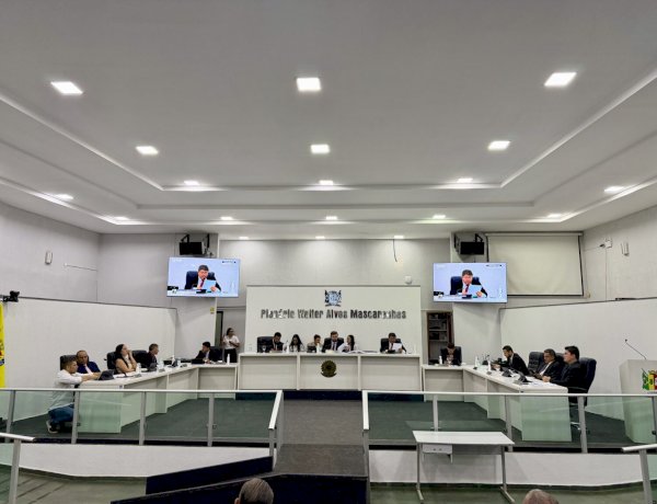Câmara Municipal de Ceres realiza a 3ª Sessão Ordinária do mês de junho de 2026