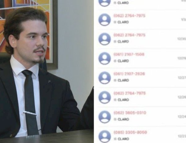 Estudante de direito que deve ser indenizado por operadora de telefonia conta que ligações ocorreram por mais de um ano