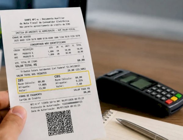 IBS e CBS na nota fiscal: o que muda a partir desta segunda-feira (3)?