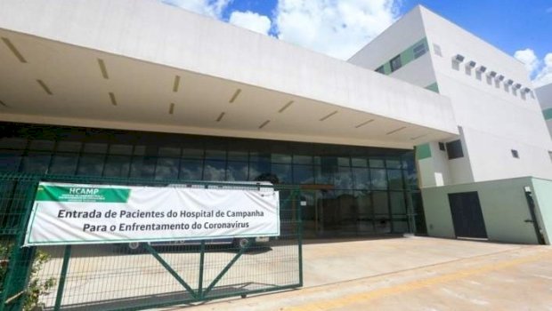 Hospital de Campanha de Goiânia tem 100 porcento de ocupação