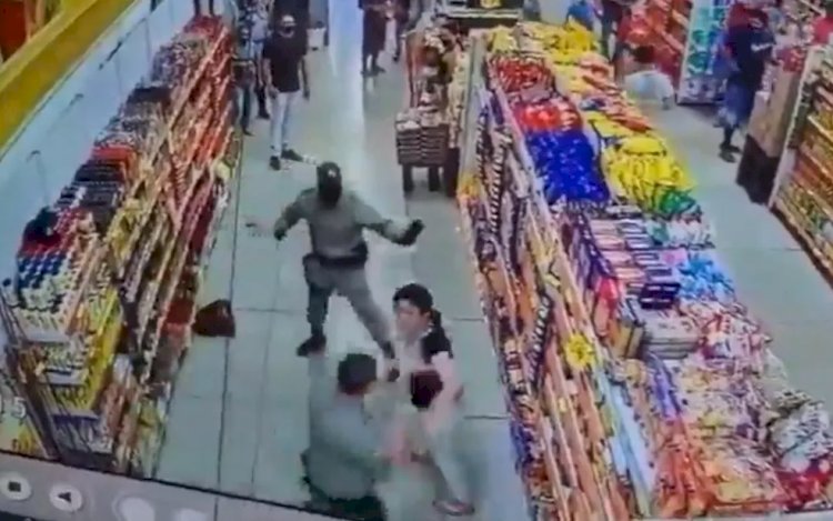 Em Goiás: Mulher se recusa a usar máscara e morde policial em supermercado, diz PM