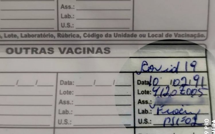 Em Rubiataba, Polícia faz operação contra empresários e funcionários públicos suspeitos de furarem fila da vacinação contra Covid-19