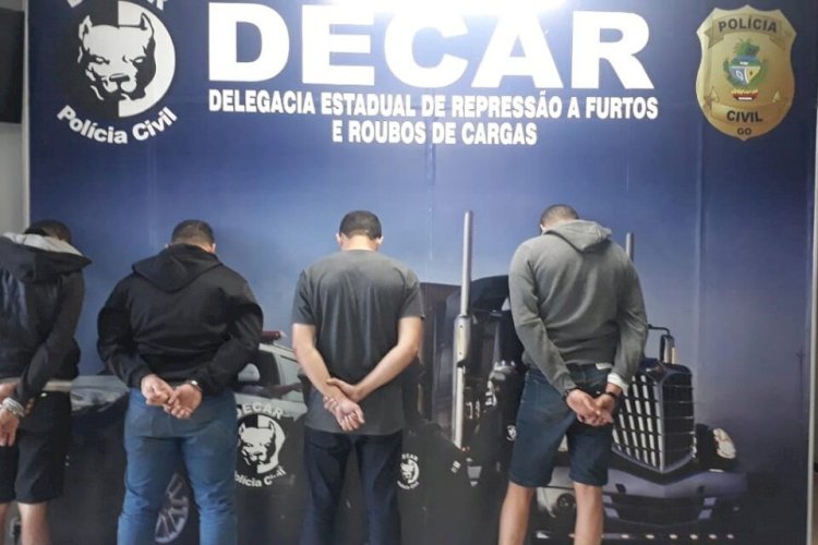 Ação da polícia impede assalto a carregamento de agrotóxico em Goiás