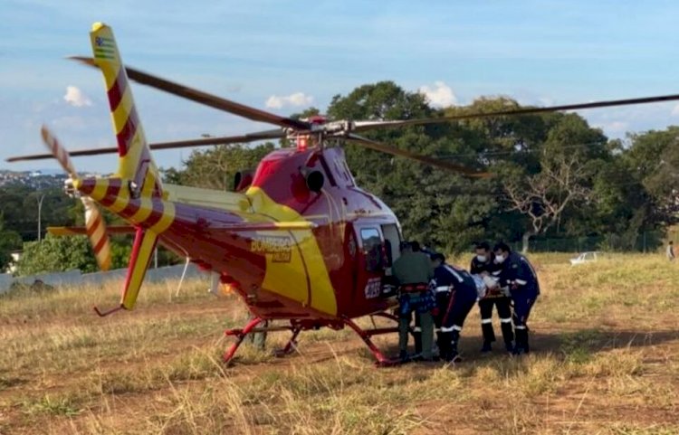 Em Goiás: Adolescente se descuida com churrasqueira e fica com 30% do corpo queimado