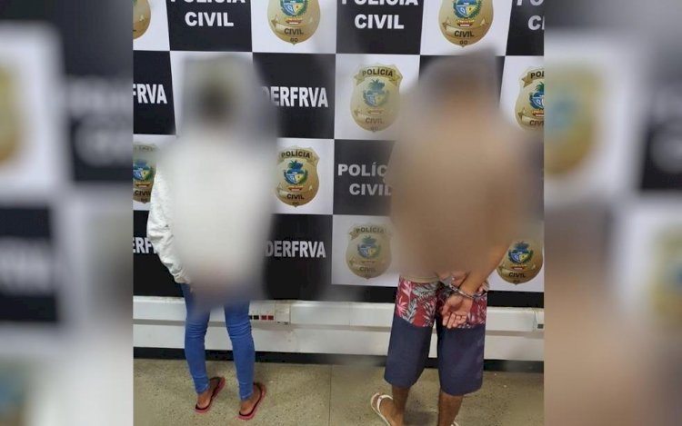 Em Goiás: Casal é preso suspeito de roubar motoristas de aplicativo