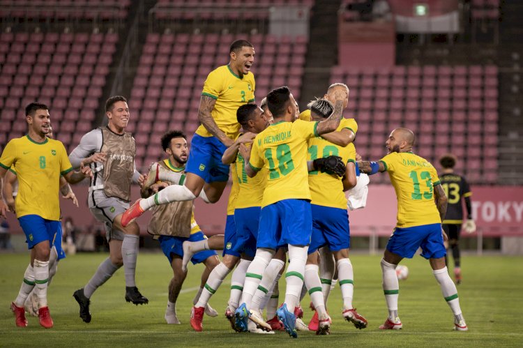 Brasil vence nos pênaltis, se vinga do México e busca bi olímpico em Yokohama