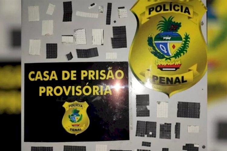 Droga encontrada dentro de pão e levada por mãe de detento é falsa, diz perícia