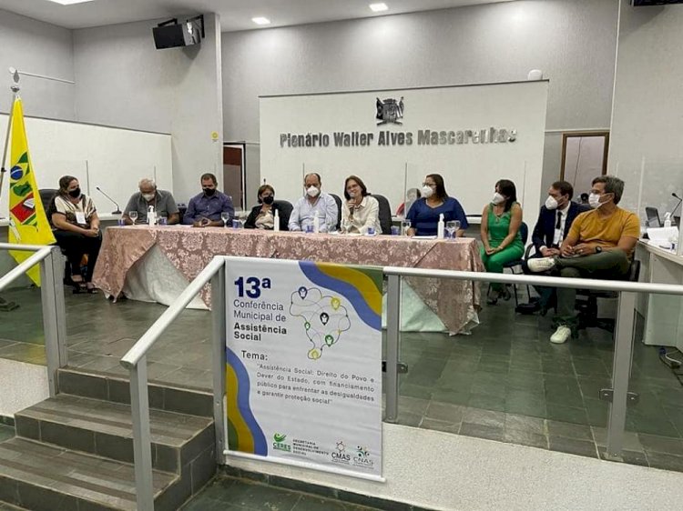 Prefeito Edmario participa de conferência Municipal de Assistência Social para debater os rumos das políticas de assistência social na cidade de Ceres