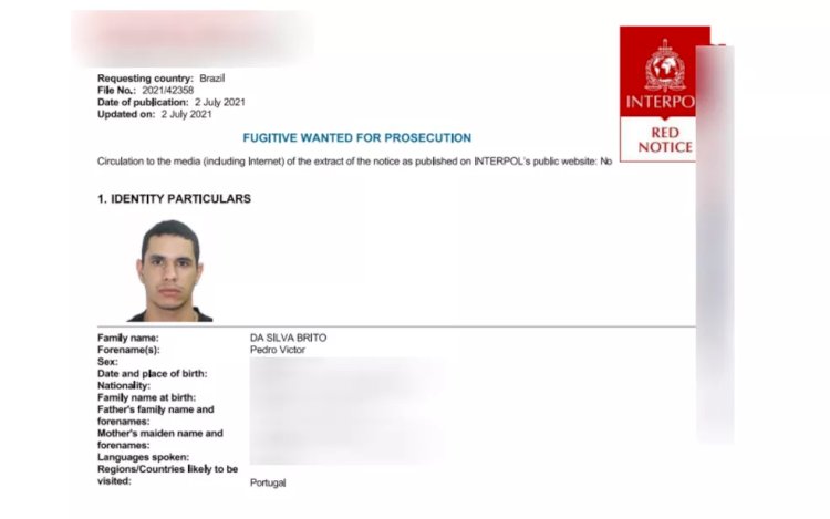 Jovem acusado de tentar matar amigo e deixá-lo cego de um olho durante briga em Goiás é preso pela Interpol em Portugal