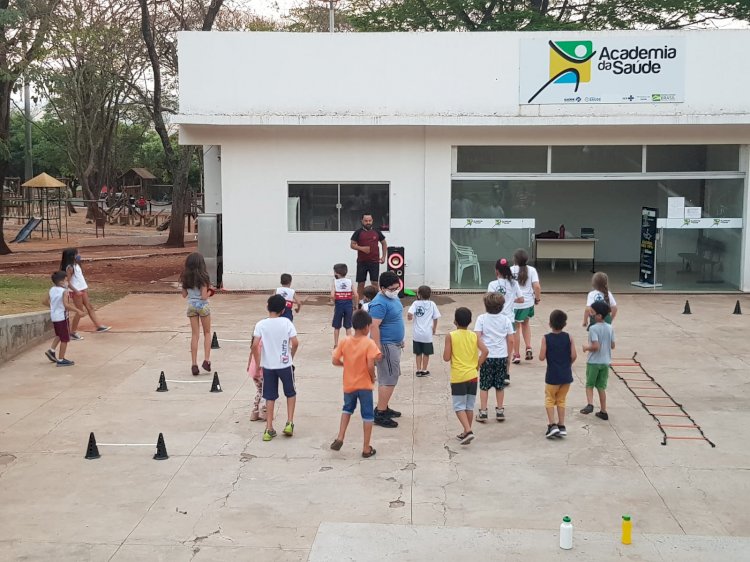 Saúde Infantil: Prefeitura realiza Funcional Kids no Parque Curumim