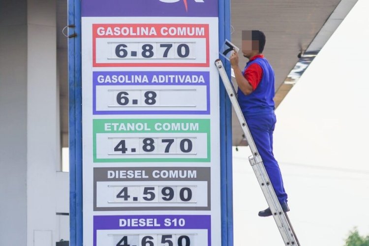 Gasolina sofre novo reajuste já é encontrada a R$ 6,87 em Goiânia