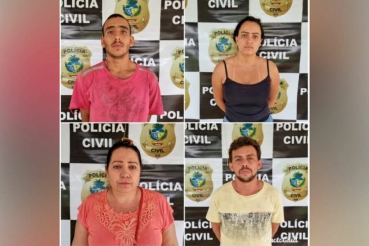 Três membros de uma família são presos suspeitos de assassinato em Itaberaí, Goiás