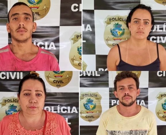 Presos suspeitos de morte de casal em Itaberaí; filho de vítima era verdadeiro alvo