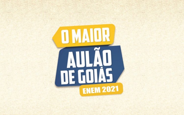 Enem 2021: O ‘Maior Aulão de Goiás’ abre inscrições que dão direito a apostila e simulados