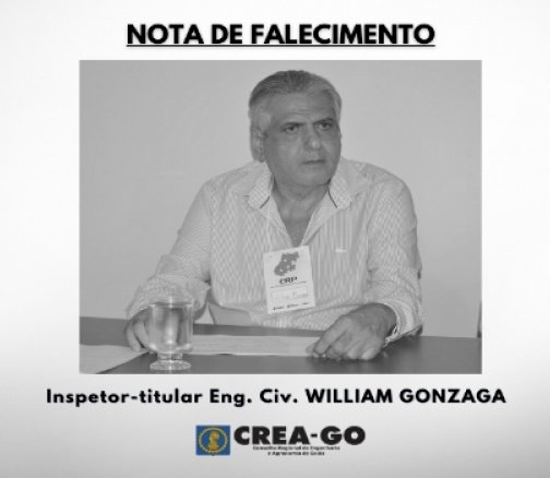 Morreu na madrugada desta sexta-feira, o engenheiro Civil William Gonzaga de Ceres