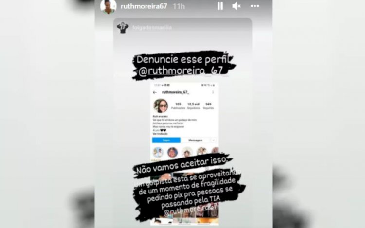 Mãe de Marília Mendonça denuncia que golpistas criaram perfil falso com nome dela para pedir dinheiro