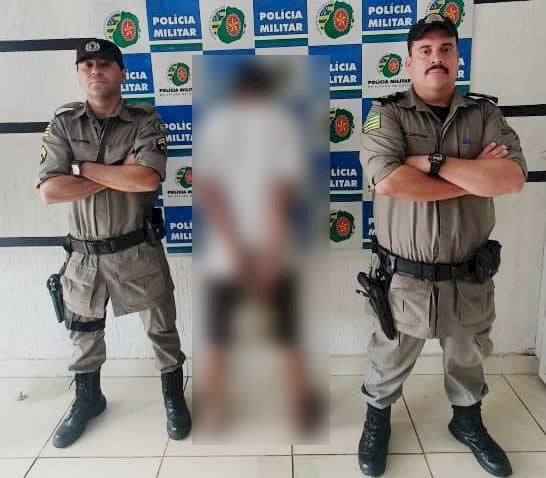 Jovem é preso no sul de Goianésia portando arma de fogo que seria usada para cometer homicídio