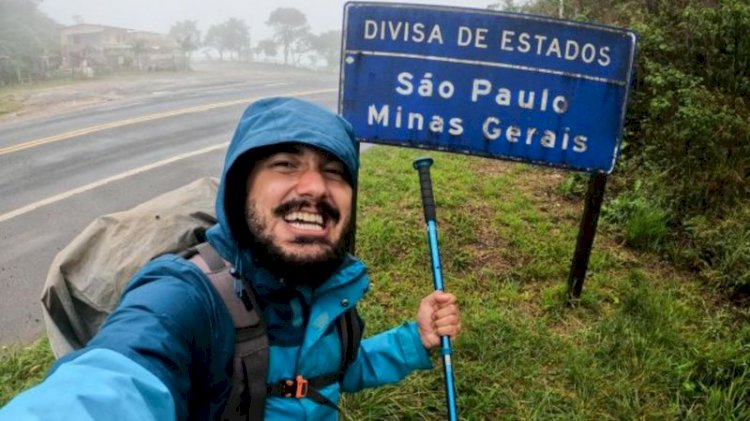 Conheça o goiano mochileiro que decidiu conhecer todo o Brasil andando a pé