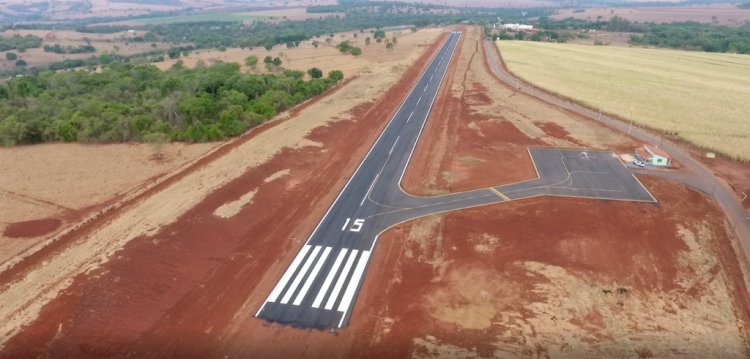 Aeródromo de Ceres passa por reforma completa.