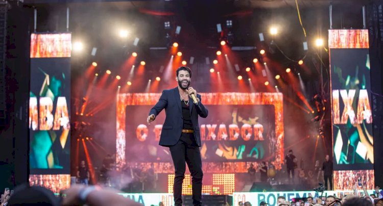 Gusttavo Lima positiva para Covid-19 uma semana após show em Florianópolis