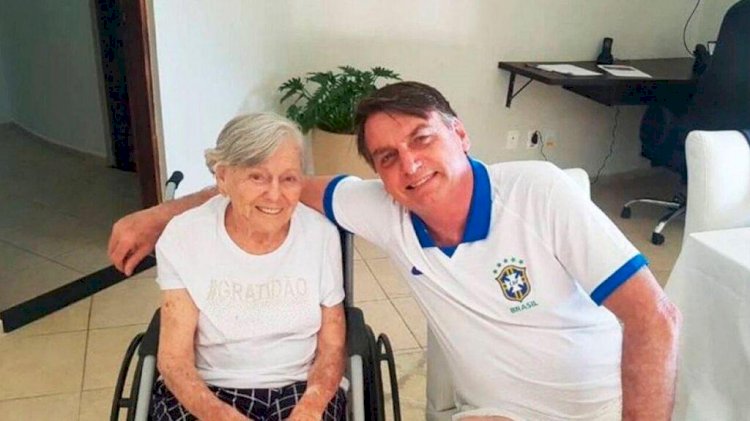 Mãe do presidente Jair Bolsonaro morre aos 94 anos