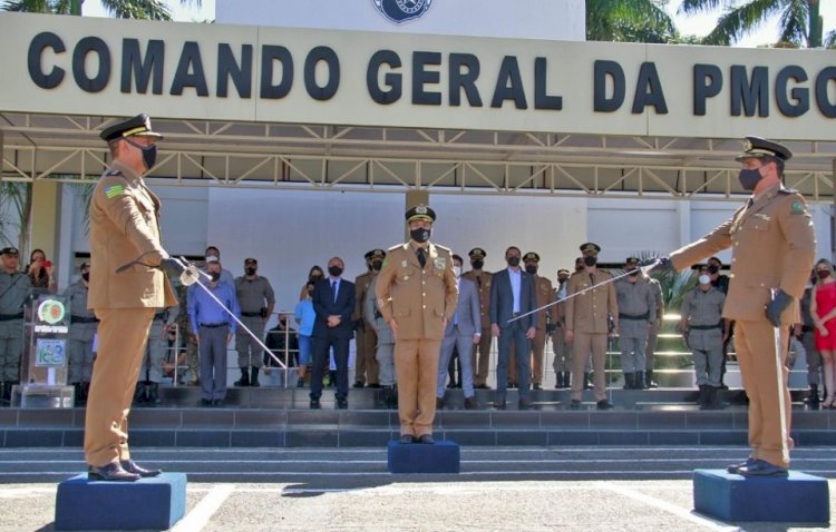 PM empossa novo comandante da regional de ceres