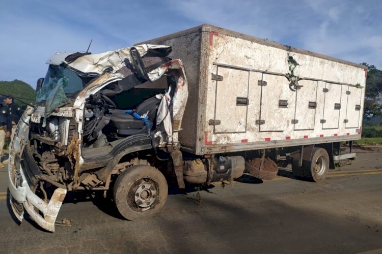 Caminhoneiro perde controle da direção e morre ao capotar veículo na BR-153, em Uruaçu