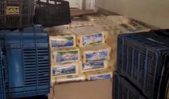 Em Goiás: Polícia Rodoviaria apreende cerca de 10 toneladas de queijo irregular na BR-153