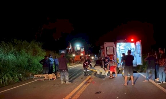 Motociclista morre após colisão na GO-154 entre Uruana e Carmo do Rio Verde