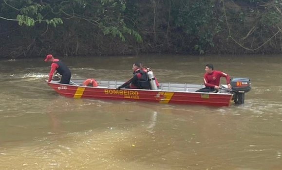 Criança que se afogou em rio de Uruaçu é encontrada pelo Corpo de Bombeiros