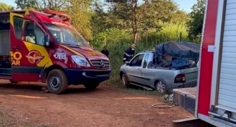 Em Goiás: Idoso é encontrado morto embaixo de carro na zona rural