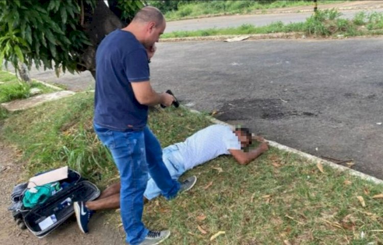 Em Goiás: Policial de folga prende homem suspeito de matar caseiro